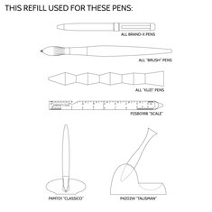  ACME Studio BALLPOINT P900 REFILL BLUE refills/parts refills