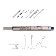  ACME Studio P8126 ROLLER BALL REFILL BLUE refills/parts refills