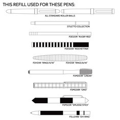  ACME Studio ACME BALLPOINT OCEAN BLUE REFILL refills/parts refills