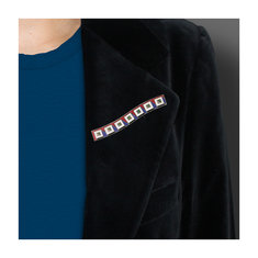 Martine Bedin CUCUMBER Brooch jewelry memphis designers for acme