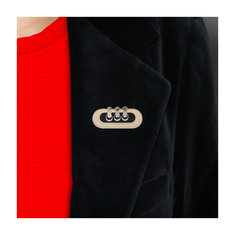 Martine Bedin TRISKELION Brooch jewelry memphis designers for acme