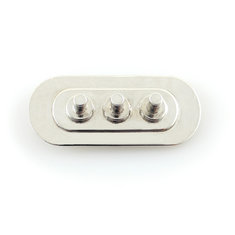 Martine Bedin TRISKELLION Sterling Silver Brooch