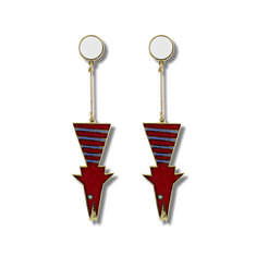 Billy Al Bengston LONU Earrings jewelry artists for acme