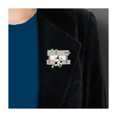 Beppe Caturegli POLICROMI Brooch jewelry memphis designers for acme