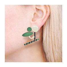Beppe Caturegli RANA Earrings jewelry memphis designers for acme