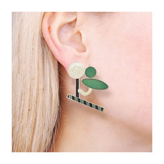 Beppe Caturegli RANA Earrings jewelry memphis designers for acme