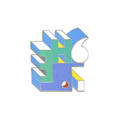 Michele De Lucchi TONKA Brooch