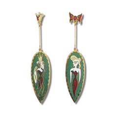Georganne Deen NEO QUEEN Earrings jewelry new pop series