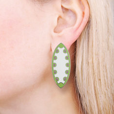  Alchimia Design Group LEAF Earrings jewelry alchimia for acme