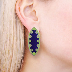 Alchimia Design Group LEAF Earrings jewelry alchimia for acme