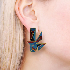 Laddie John Dill ARIEL Earrings jewelry artists for acme