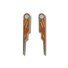 Massimo Iosa-Ghini GUERRA E PACE Earrings jewelry collezione bolida
