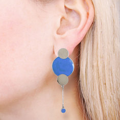 Milton Glaser UNTITLED Earrings jewelry graphic designers