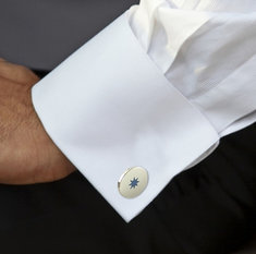Michael Graves STAR ROUND Cufflinks accessories graves target collection