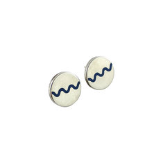 Michael Graves WAVE ROUND Earrings accessories graves target collection