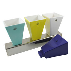 Johanna Grawunder GIOTTO Triple Ceramic Vase objects giotto