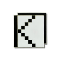 April Greiman K Brooch jewelry acme collection