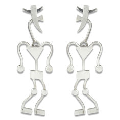 Steven Guarnaccia AL Earrings jewelry silverwear