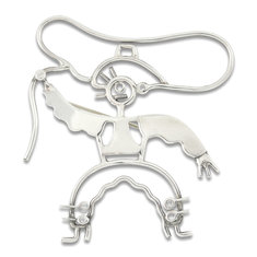 Steven Guarnaccia BUCKAROO Brooch jewelry silverwear