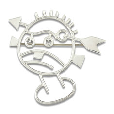 Steven Guarnaccia STEVE Brooch jewelry silverwear