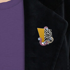 Jim Heimann PARADISE Brooch jewelry acme collection