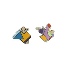 Takenobu Igarashi RINDO KIKU Cufflinks jewelry graphic designers