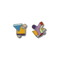 Takenobu Igarashi RINDO KIKU Earrings jewelry graphic designers