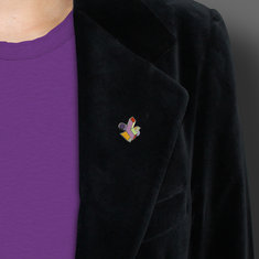 Takenobu Igarashi RINDO Pin jewelry graphic designers