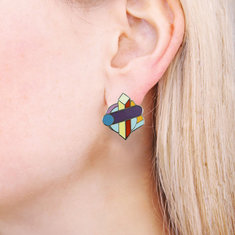 Takenobu Igarashi SAKURA TANPOPO Earrings jewelry graphic designers