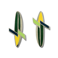 Massimo Iosa-Ghini BAMBOO Earrings jewelry collezione bolida