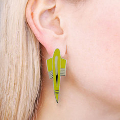 Massimo Iosa-Ghini NUME Earrings jewelry collezione bolida