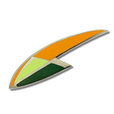 Massimo Iosa-Ghini SCUDO Brooch jewelry collezione bolida