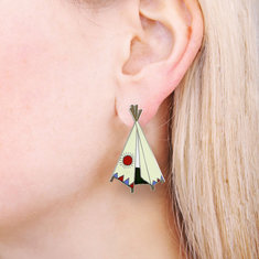 Gere Kavanaugh TEE PEE Earrings jewelry acme collection