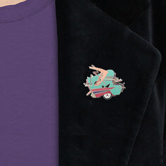 Lili Lakich DRIVE IN Brooch jewelry acme collection