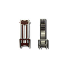 Charles Rennie Mackintosh CHAIRS Earrings writing tools pens