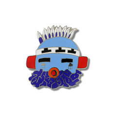 Miguel Martinez KACHINA Brooch jewelry hispanic artists for acme