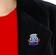 Miguel Martinez KACHINA Brooch jewelry hispanic artists for acme
