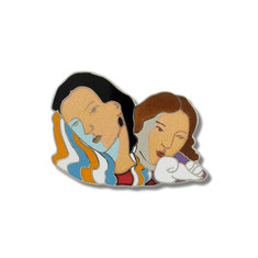 Miguel Martinez SISTERS Brooch jewelry hispanic artists for acme