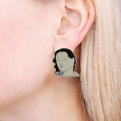 Miguel Martinez TAOS MAIDEN Earrings jewelry hispanic artists for acme