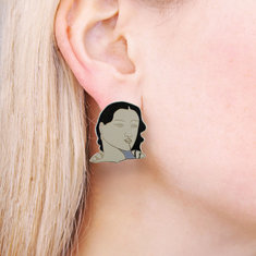 Miguel Martinez TAOS MAIDEN Earrings jewelry hispanic artists for acme