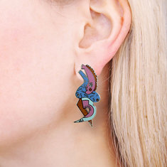 Andre Miripolsky TOE DANCING Earrings jewelry acme collection