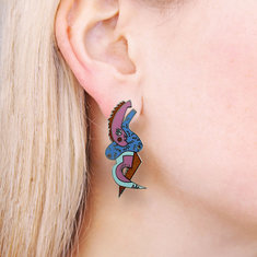 Andre Miripolsky TOE DANCING Earrings jewelry acme collection