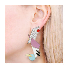 Adrian Olabuenaga NEUTRON Earrings jewelry memphis designers for acme