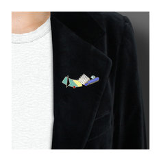 Adrian Olabuenaga NUCLEUS Brooch jewelry memphis designers for acme
