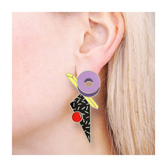 Adrian Olabuenaga PROTON Earrings jewelry memphis designers for acme