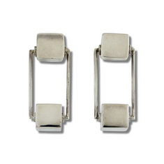 Adrian Olabuenaga SPINNER Sterling Silver Earrings