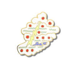 Neon Park RAIN CLOUD Brooch jewelry new pop series