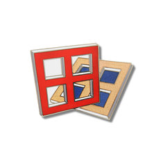 Cesar Pelli GRIDS 4 Brooch