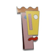 Antonio Peticov JOE BOY Brooch ARCHIVED writing tools pens