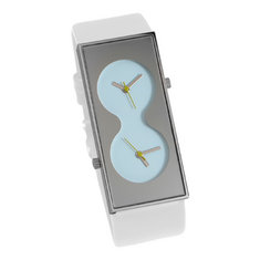 Karim Rashid BI BLUE WHITE Wrist Watch ARCHIVED writing tools pens